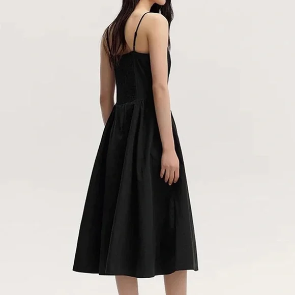 A New Day V-Neck Sleeveless Solid Cotton Dress - Picture 2 of 12